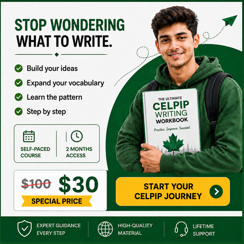 CanFly CELPIP Writing Course