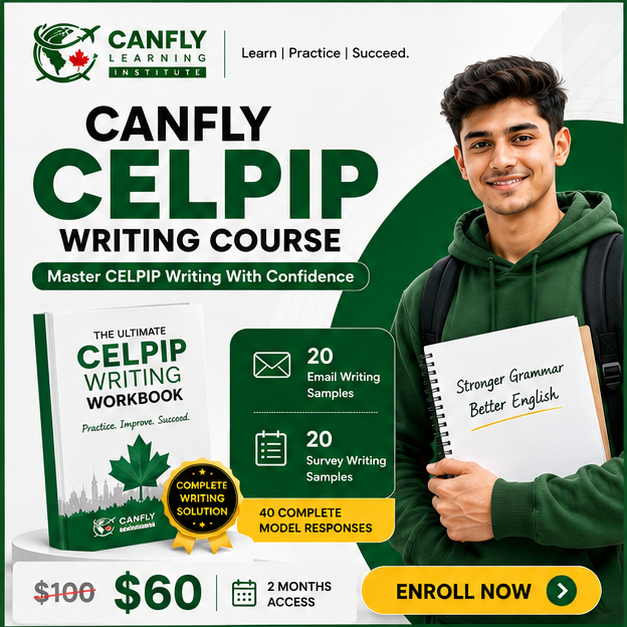 CanFly CELPIP Writing Course